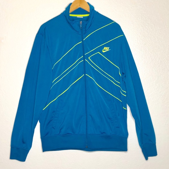 Nike Other - Nike Sportswear Full Zip Track Jacket Teal Sz XL